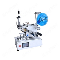 Machine d'étiquetage semi-automatique pour surfaces planes en verre, avec colle non séchante, autocollante, HYT-30114 |   Étiquette de haute précision