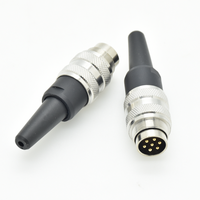 Connecteur Amphenol M16 J09 Connecteur d'alimentation pour câble Din circulaire à 7 broches