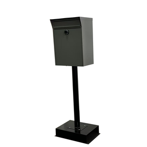 Boîte de livraison de <span class=keywords><strong>colis</strong></span> autoportante, boîte aux lettres murale, boîte de dépôt de <span class=keywords><strong>colis</strong></span> métallique verrouillable, pour extérieur, maison, bureau - Product Image 2