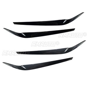 2 Piezas de Cubiertas Decorativas para Faros Delanteros de Fibra de Carbono para BMW Serie 5 G30 G31 G38 F90 M5 525I 530I 540I 2017-2021 - Product Image 2