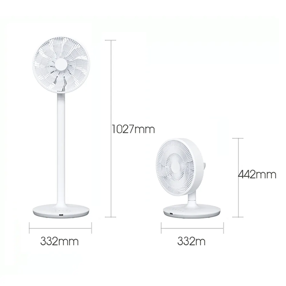 electric fan household parts mini electric tower pedestal fan home leafless cooling small charger axial portable desk dc fan