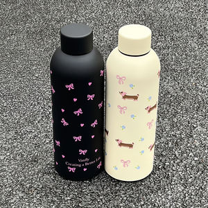 Vaso de Oficina Aislado Ecológico de Acero Inoxidable 304 para Mujer, Portátil, de Gran Capacidad, Estilo Americano - Product Image 1