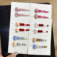 Uñas Postizas de Lujo Hechas a Mano con Efecto Ojo de Gato, Reutilizables, Acrílicas, Juego de 10 Piezas, Venta al por Mayor de Fábrica, Etiqueta Privada Personalizada