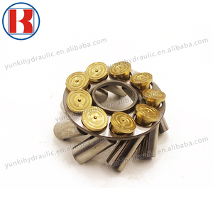 YUNKI Mejor juego de placas para bomba hidráulica A10VS045, juego de placas para bomba de pistón de excavadora KAWASAKI KPM para REXROTH, completamente nuevo - Product Image 1