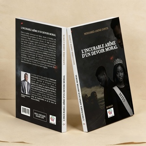 หนังสือกระดาษสำหรับเด็กจากสำนักพิมพ์วาคาร่า นวนิยายภาษาฝรั่งเศสเรื่อง "หน้าที่ด้านจริยธรรม" โดยนักเขียนชาวกินี โมฮัมหมัด อามีน คอนต์ ปี 2025 - Product Image 6
