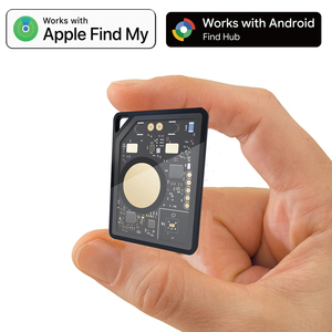 Tarjeta Localizadora GPS para Mascotas y Llaves, con Carga Inalámbrica para iOS y Android, Resistente al Agua IP65, Certificación MFI, Anti-Pérdida, Compatible con la Aplicación Find My - Product Image 1