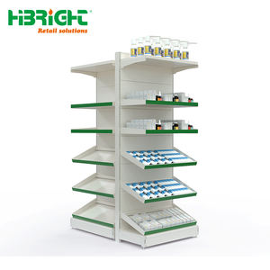 Estante de Farmacia de calidad superior con escaparate de luz LED para exhibir medicamentos y suministros - Product Image 2
