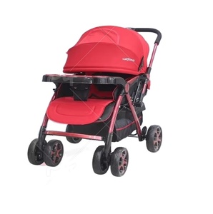Cochecito de Bebé Plegable de Metal de Dos Posiciones, Ligero, Asiento Reclinable, Vista Alta, Dropshipping - Product Image 1