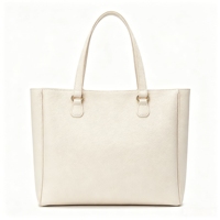 Sacs fourre-tout en cuir PU en gros, design simple, sac fourre-tout personnalisé avec logo