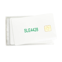 Hochwertige Blanko-PVC-Karten SLE4442/4428/5542/5528 215 125kHz Wasserdichte Intelligente SIM-Karte für Zugangskontrolle
