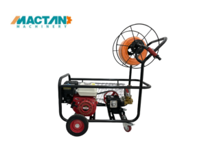 4 Stroke Motorised Gas High Pressure Agricultural Power <b>Sprayer</b> with Wheel & Hose Reel& Farm Spray Gun - Product Image 1