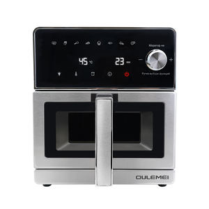 Friteuse numérique intelligente OEM ODM 1500W de haute qualité, conception carrée en acier inoxydable pour usage domestique, source électrique moderne - Product Image 1