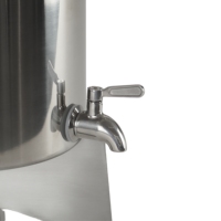 Système de filtration d'eau par gravité en acier inoxydable 304, 2,25 gallons, purificateur d'eau pour le camping en plein air et la maison