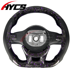 Volante Deportivo de Carreras de Fibra de Carbono Forjado con LED para Mercedes-Benz <span class=keywords><strong>AMG</strong></span> W167 W205 W213 GT <span class=keywords><strong>63</strong></span> Clase C Clase G <span class=keywords><strong>GLA</strong></span> GLE GLC GLS - Product Image 4