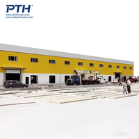 Atelier et entrepôt logistique préfabriqués en acier moderne pour usine avec conception d'ingénierie