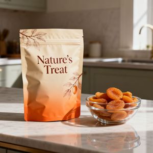 100g 250g 500g Customized Printed Zipper <b>Zip</b> Lock <b>Bag</b> Moisture Proof Matte Mylar <b>Bags</b> Dried Fruits Candy Snack Stand up Pouch - Product Image 1