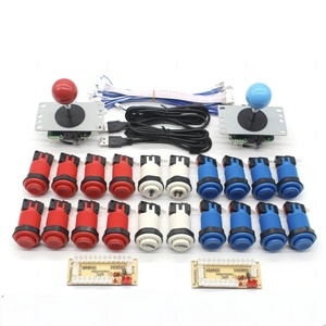 Giá rẻ <span class=keywords><strong>Arcade</strong></span> Joystick <span class=keywords><strong>DIY</strong></span> Kit <span class=keywords><strong>Arcade</strong></span> USB điều khiển xử lý + Sanwa joystick + 20 chiếu sáng <span class=keywords><strong>Push</strong></span> Buttons cho <span class=keywords><strong>Arcade</strong></span> trò chơi các bộ phận - Product Image 1