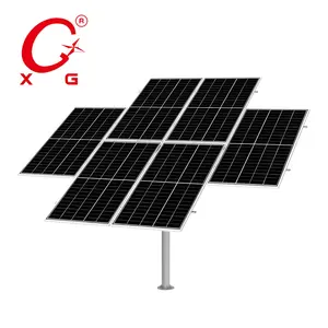 Двухосевая Встроенная фотогальваническая система слежения 2,5 кВт беспроводной трекер Солнечная энергия Чистая энергия BIPV солнечная энергия T4.5