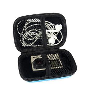 Không thấm nước PU da nhỏ EVA trường hợp ống kính Bìa Cap cho GoPro anh hùng 8/7/6/5/4/3 phiên/Polaroid/akaso/campark/SJCAM/Yi - Product Image 1