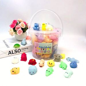 Squishies de subida lenta transfronterizos súper populares, pan ultra suave y realista, animales de dibujos animados y pudín para aliviar el estrés - Product Image 4