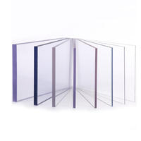 Plaque solide en polycarbonate PC transparente anti-UV de 5 mm, 6 mm, 10 mm, 15 mm, 20 mm pour toiture