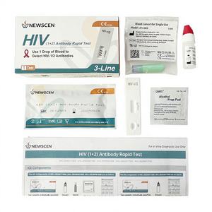 1e, 2e en 3e generatie <span class=keywords><strong>HIV</strong></span>-<span class=keywords><strong>test</strong></span>, snelle <span class=keywords><strong>test</strong></span> met <span class=keywords><strong>CE</strong></span>-certificering - Product Image 3
