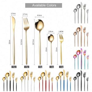 Juego de cubiertos de plata de Portugal al por mayor: cucharas, tenedores y cuchillos de acero inoxidable dorado para bodas, juego de cubiertos dorados de Portugal. - Product Image 2