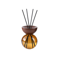 Diffuseur de parfum d'ambiance en rotin avec logo personnalisé, emballage de haute qualité, huiles essentielles naturelles