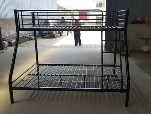 Children And Adults Metal Triple Bunk Bed Frame Iron Double Decker Steel Bunk Beds