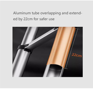 Échelle télescopique ODM/OEM Échelle en aluminium à extension simple et droite de <span class=keywords><strong>3</strong></span>.<span class=keywords><strong>2m</strong></span> de Chine - Product Image 4