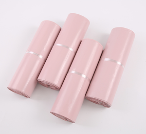 고품질 폴리 메일러 <span class=keywords><strong>5</strong></span> 갤런 플라스틱 식물 가방 미니 비닐 가방 생분해성 폴리 메일러 핑크 - Product Image 4