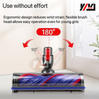 Tête de brosse motorisée pour aspirateurs Dyson V7 V8 V10 V11 V15, anti-emmêlement, à dégagement rapide, pièces de rechange pour brosse à sol, vente en gros