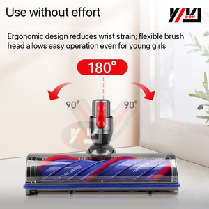 Tête de brosse motorisée pour aspirateurs <span class=keywords><strong>Dyson</strong></span> V7 V8 <span class=keywords><strong>V10</strong></span> <span class=keywords><strong>V11</strong></span> V15, anti-emmêlement, à dégagement rapide, pièces de rechange pour brosse à sol, vente en gros - Product Image 4