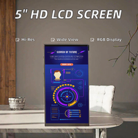 Módulo de Pantalla LCD TFT a Color de 5.0 Pulgadas Startek Industrial, Retroiluminación LED, Resolución de 800x480, Interfaz RGB, Panel de 500 de Brillo