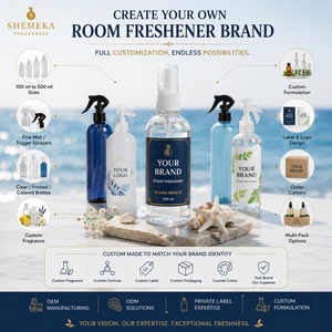 Third Party Room <b>Freshener</b> Manufacturing OEM OBM No Gas Custom Fragrance Spray with Box Private Label Labels Packaging Branding - Product Image 2