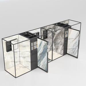 Hot Sale Exhibition Hall <strong>Ceramic</strong> <strong>Tile</strong> <strong>Display</strong> System Faucet <strong>Bathroom</strong> Basin <strong>Display</strong> Rack Stone Mosaic Quartz Marble <strong>Display</strong> <strong>Stand</strong> - Product Image 3
