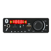 Papan Dekoder MP3 Amplifier 80W Mini Car Kit Mikrofon 6.5mm Pemutar MP3 TF USB AUX 3.5mm DIY Radio FM Audio Rumah