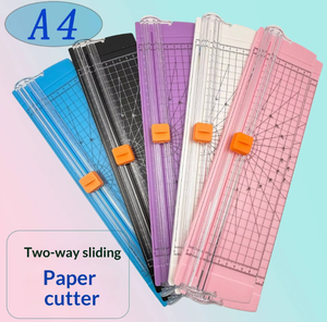 Coupe-papier photo manuel portable de petite taille A4 <span class=keywords><strong>Guillotine</strong></span> Mini couteau en plastique pour <span class=keywords><strong>scrapbooking</strong></span> - Product Image 5
