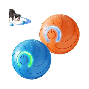 Auto-Rolling Dog Ball - USB wiederauf lad bares interaktives Haustiers pielzeug, bewegungs aktivierter kau sicherer Ball für kleine/große Rassen - Product Image 2