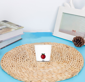 Tasse à café et thé en verre aux tomates 3D personnalisée en gros gobelet à eau en verre à boire - Product Image 5