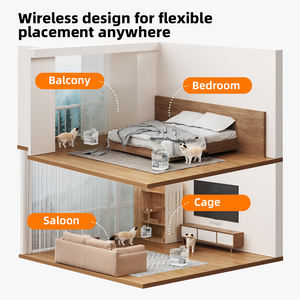 Kablosuz şeffaf Pet çeşme 74.39/su sebili oz pumcat kedi evcil hayvan kaseleri otomatik ve hiçbir temizlik güçlük besleyiciler - Product Image 2