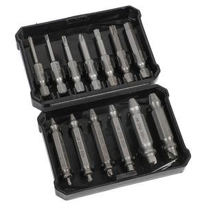 Extractor de tornillos doble punta universal para tornillos rotos, dañados, rayados y con rosca inversa, para orificios profundos y eliminación de óxido - Product Image 2