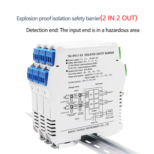 Barrière de sécurité isolée pour entrées analogiques certifiée ATEX/GB3836, compatible avec les transmetteurs 2/3 fils, conçue pour les applications pétrolières et gazières - Product Image 3