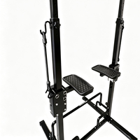 Station de traction assistée et de dips Power Tower - Barre de traction réglable, équipement d'entraînement de force multifonction pour la musculation