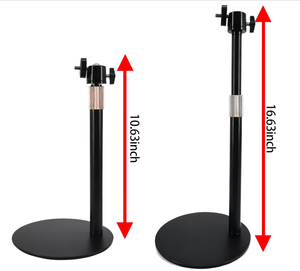 Soporte de Escritorio Missyouhologramfan para Ventilador Holográfico LED de 3.9-19.7 Pulgadas, Altura Ajustable, Base de Metal, Exhibición Publicitaria para Ferias Comerciales - Product Image 4