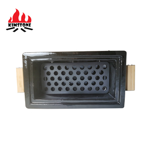 Kimstone 17.5 pouces pique-nique Portable four Commercial sans fumée Camping Barbecue four céramique extérieur - Product Image 4
