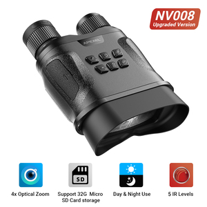 กล้องโทรทรรศน์ดิจิทัลซูมดิจิตอล12X HD สำหรับล่าสัตว์และตั้งแคมป์วิดีโอภาพอินฟราเรดกลางวันและกลางคืน - Product Image 3