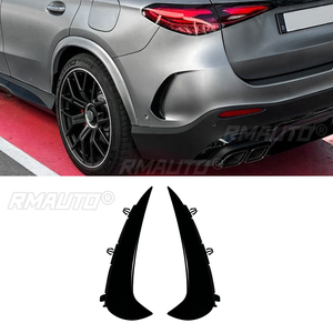 สปอยเลอร์กันชนหลังรถยนต์ ฝาครอบช่องระบายอากาศด้านข้าง สำหรับ Mercedes-Benz GLC-Class X254 AMG Line 2023-2024 ชุดแต่ง Body Kits Tuning - Product Image 1