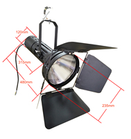 Luz LED Ultra Brillante de 200W 300W para Escenarios, Foco de Alta Potencia con Certificación CE IP44, Luz Diurna de 6000K para Ferias Comerciales y Exposiciones