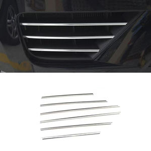 Garnitures de grille de phare antibrouillard avant pour <span class=keywords><strong>volkswagen</strong></span> vw touareg 2010 2011 2012 2013 2014 2015 2016 2017 2018 Chrome Auto Kits - Product Image 1